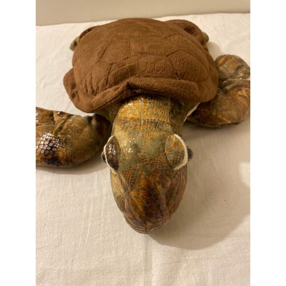 Miyoni By Aurora‎ Sea Turtle Plush Stuffy Toy Ocean - Picture 1 of 7